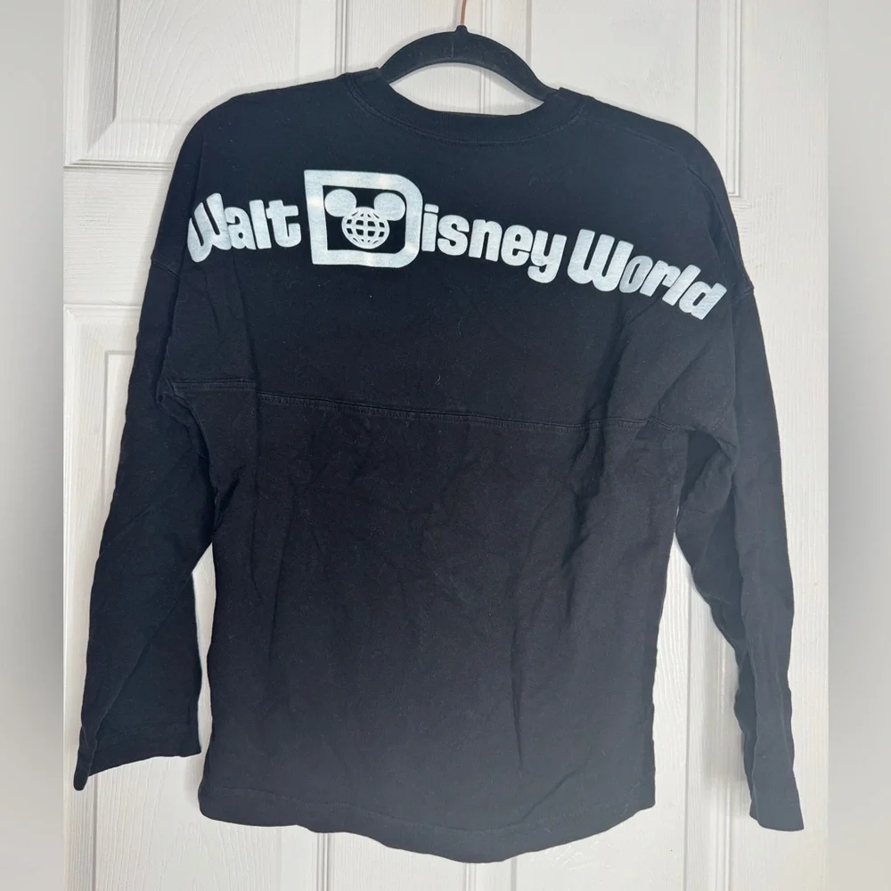 DISNEY PARKS Spirit Jersey Kids Size L‎ (10/12) Baby Blue Writing